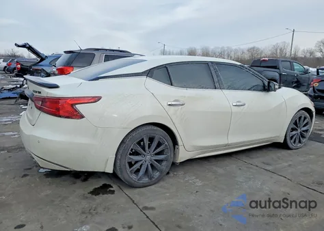 2018 Nissan Maxima 3.5S z USA, uszkodzony, nr VIN 1N4AA6APXJC372726